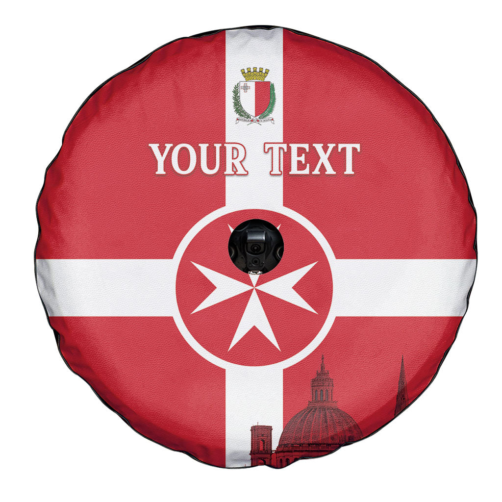 Personalized Malta Independence Day Spare Tire Cover Maltese Cross Heritage Pride