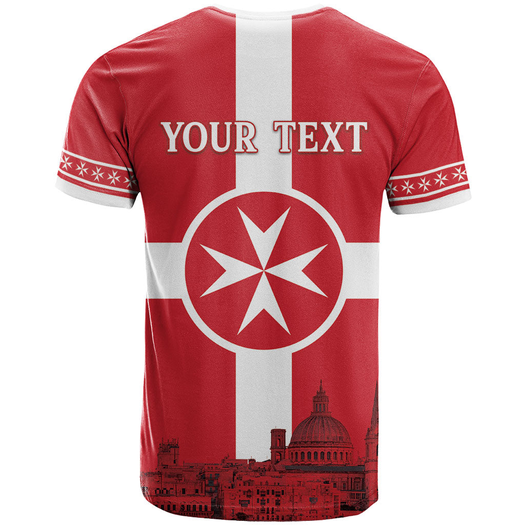 Personalized Malta Independence Day T Shirt Maltese Cross Heritage Pride