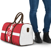 Personalized Malta Independence Day Travel Bag Maltese Cross Heritage Pride