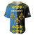 Personalized Monmouthshire Wales Baseball Jersey Sir Fynwy Flag With Welsh Daffodil - Wonder Print Shop