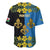 Personalized Monmouthshire Wales Baseball Jersey Sir Fynwy Flag With Welsh Daffodil - Wonder Print Shop