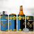 Personalized Monmouthshire Wales 4 in 1 Can Cooler Tumbler Sir Fynwy Flag With Welsh Daffodil - Wonder Print Shop