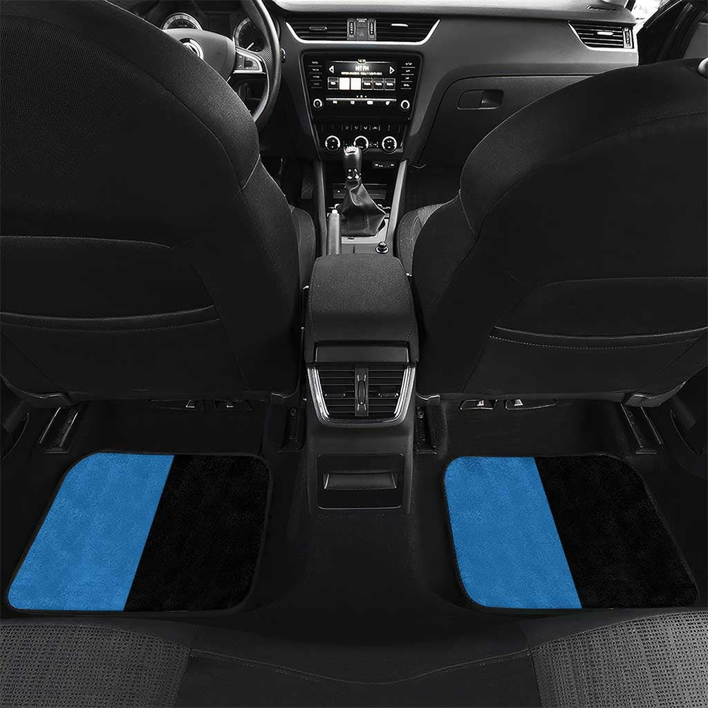 Personalized Monmouthshire Wales Car Mats Sir Fynwy Flag With Welsh Daffodil - Wonder Print Shop