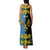 Personalized Monmouthshire Wales Family Matching Tank Maxi Dress and Hawaiian Shirt Sir Fynwy Flag With Welsh Daffodil - Wonder Print Shop