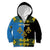 Personalized Monmouthshire Wales Kid Hoodie Sir Fynwy Flag With Welsh Daffodil - Wonder Print Shop