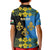 Personalized Monmouthshire Wales Kid Polo Shirt Sir Fynwy Flag With Welsh Daffodil - Wonder Print Shop