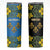 Personalized Monmouthshire Wales Skinny Tumbler Sir Fynwy Flag With Welsh Daffodil - Wonder Print Shop