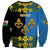 Personalized Monmouthshire Wales Sweatshirt Sir Fynwy Flag With Welsh Daffodil - Wonder Print Shop