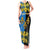 Personalized Monmouthshire Wales Tank Maxi Dress Sir Fynwy Flag With Welsh Daffodil - Wonder Print Shop