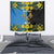 Personalized Monmouthshire Wales Tapestry Sir Fynwy Flag With Welsh Daffodil - Wonder Print Shop