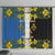 Personalized Monmouthshire Wales Window Curtain Sir Fynwy Flag With Welsh Daffodil - Wonder Print Shop