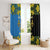 Personalized Monmouthshire Wales Window Curtain Sir Fynwy Flag With Welsh Daffodil - Wonder Print Shop