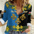 Personalized Monmouthshire Wales Women Casual Shirt Sir Fynwy Flag With Welsh Daffodil - Wonder Print Shop
