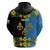 Personalized Monmouthshire Wales Zip Hoodie Sir Fynwy Flag With Welsh Daffodil - Wonder Print Shop