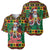 Jamaica Christmas Baseball Jersey Reggae Santa with Dreadlocks Design - Wonder Print Shop
