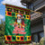 Jamaica Christmas Garden Flag Reggae Santa with Dreadlocks Design - Wonder Print Shop