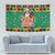 Jamaica Christmas Tapestry Reggae Santa with Dreadlocks Design - Wonder Print Shop