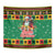 Jamaica Christmas Tapestry Reggae Santa with Dreadlocks Design - Wonder Print Shop