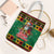 Jamaica Christmas Tote Bag Reggae Santa with Dreadlocks Design - Wonder Print Shop