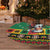 Jamaica Christmas Tree Skirt Reggae Santa with Dreadlocks Design - Wonder Print Shop