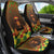Jamaica Reggae Lion Car Seat Cover Reggae Optical 3D Illusion - Wonder Print Shop