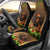 Jamaica Reggae Lion Car Seat Cover Reggae Optical 3D Illusion - Wonder Print Shop