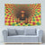 Jamaica Reggae Lion Tapestry Reggae Optical 3D Illusion - Wonder Print Shop