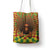 Jamaica Reggae Lion Tote Bag Reggae Optical 3D Illusion - Wonder Print Shop