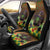 Jamaica Reggae Witch Car Seat Cover Reggae Optical 3D Illusion - Wonder Print Shop
