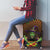Jamaica Reggae Witch Luggage Cover Reggae Optical 3D Illusion - Wonder Print Shop