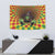 Jamaica Reggae Witch Tapestry Reggae Optical 3D Illusion - Wonder Print Shop