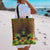 Jamaica Reggae Witch Tote Bag Reggae Optical 3D Illusion - Wonder Print Shop