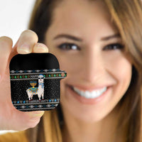 Happy Hanukkah Llama AirPods Case Funny Menorah for Jewish Holiday - Wonder Print Shop
