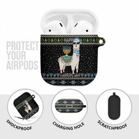 Happy Hanukkah Llama AirPods Case Funny Menorah for Jewish Holiday - Wonder Print Shop