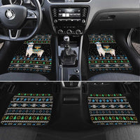 Happy Hanukkah Llama Car Mats Funny Menorah for Jewish Holiday - Wonder Print Shop