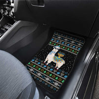 Happy Hanukkah Llama Car Mats Funny Menorah for Jewish Holiday - Wonder Print Shop