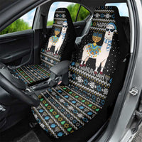 Happy Hanukkah Llama Car Seat Cover Funny Menorah for Jewish Holiday - Wonder Print Shop