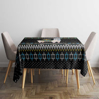 Happy Hanukkah Llama Tablecloth Funny Menorah for Jewish Holiday - Wonder Print Shop