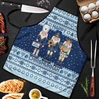 Chrismukkah Nutcracker Apron Funny Hanukkah Xmas Style - Wonder Print Shop