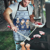 Chrismukkah Nutcracker Apron Funny Hanukkah Xmas Style - Wonder Print Shop