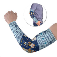 Chrismukkah Nutcracker Arm Sleeves Funny Hanukkah Xmas Style - Wonder Print Shop