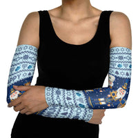 Chrismukkah Nutcracker Arm Sleeves Funny Hanukkah Xmas Style - Wonder Print Shop