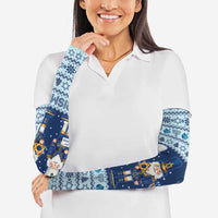 Chrismukkah Nutcracker Arm Sleeves Funny Hanukkah Xmas Style - Wonder Print Shop