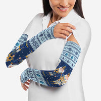 Chrismukkah Nutcracker Arm Sleeves Funny Hanukkah Xmas Style - Wonder Print Shop
