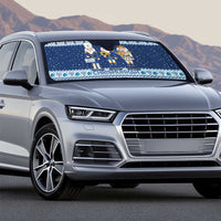 Chrismukkah Nutcracker Auto Sun Shade Funny Hanukkah Xmas Style - Wonder Print Shop