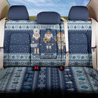 Chrismukkah Nutcracker Back Car Seat Cover Funny Hanukkah Xmas Style - Wonder Print Shop