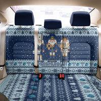 Chrismukkah Nutcracker Back Car Seat Cover Funny Hanukkah Xmas Style - Wonder Print Shop