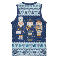 Chrismukkah Nutcracker Basketball Jersey Funny Hanukkah Xmas Style - Wonder Print Shop