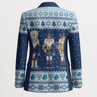 Chrismukkah Nutcracker Blazer Funny Hanukkah Xmas Style - Wonder Print Shop
