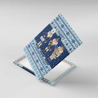 Chrismukkah Nutcracker Canvas Wall Art Funny Hanukkah Xmas Style - Wonder Print Shop